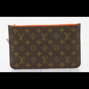 Louis Vuitton Monogram Neverfull Pouch NO strap